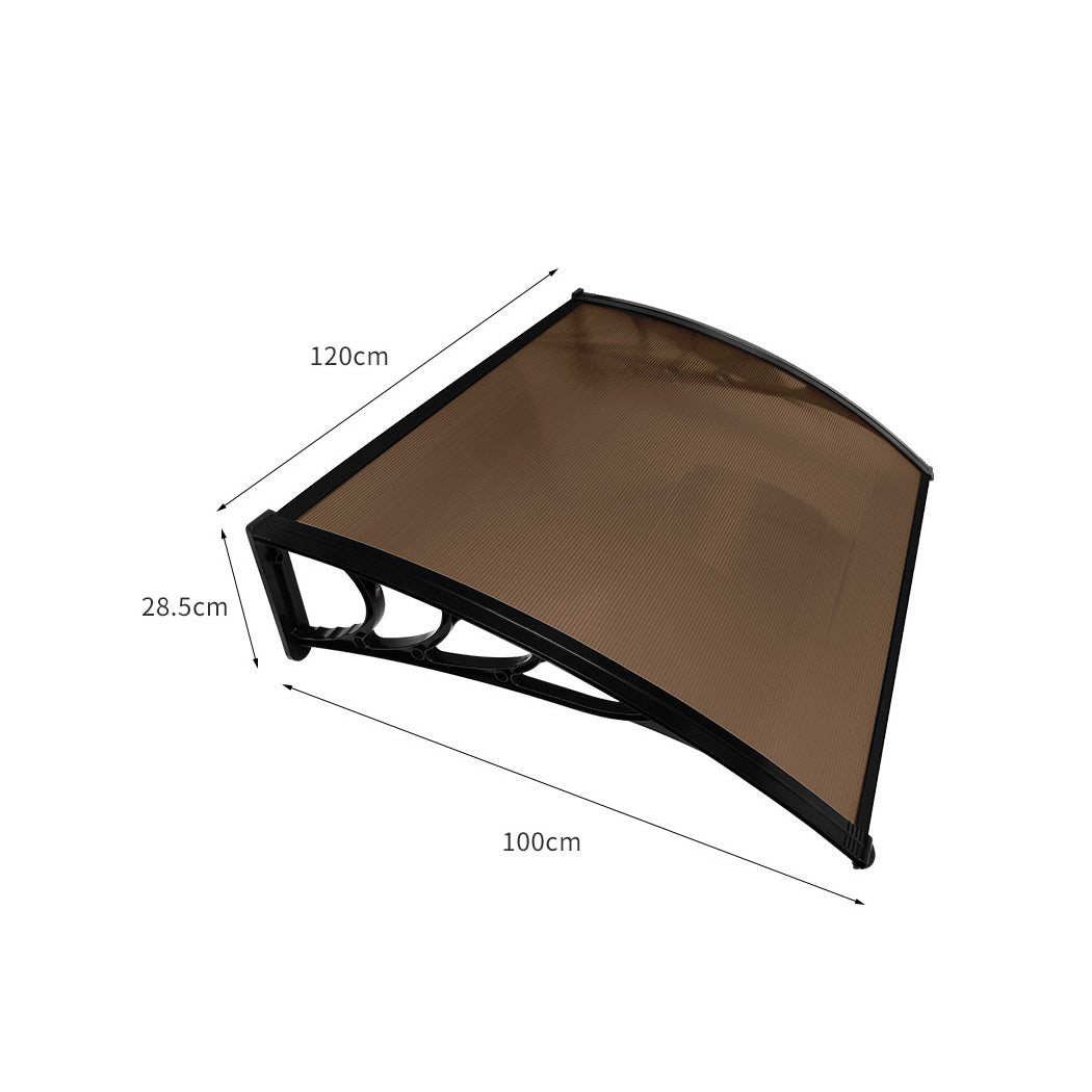 Mountview Window Door Awning Canopy Outdoor Patio Sun Shield Rain Cover 1 X 1.2M - image3