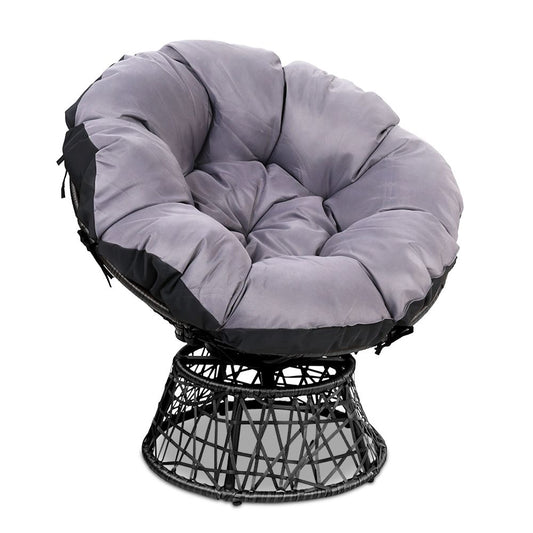 Papasan Chair - Black - image1