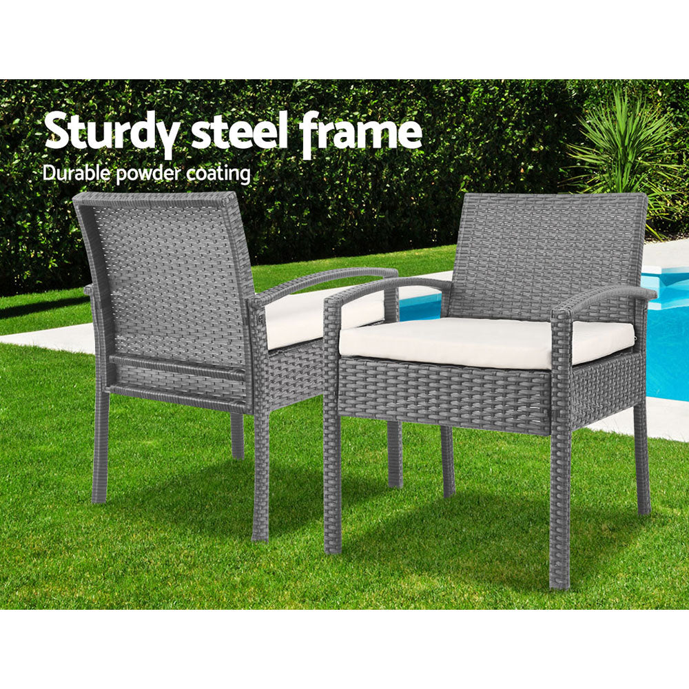 3-piece Outdoor Set - Grey - image4