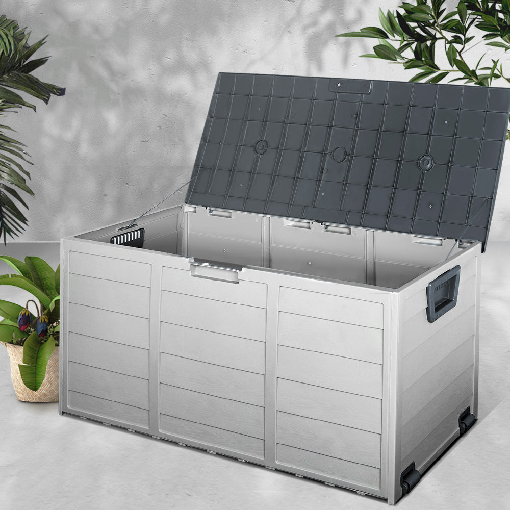 290L Outdoor Storage Box - Grey - image7