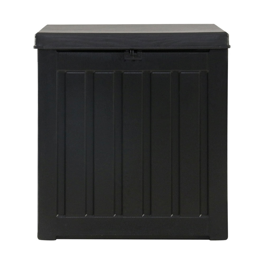 80L Outdoor Storage Box Waterproof Container Indoor Garden Toy Tool Shed - image3