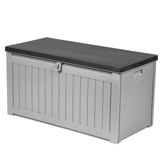 Outdoor Storage Box Bench Seat 190L - image1