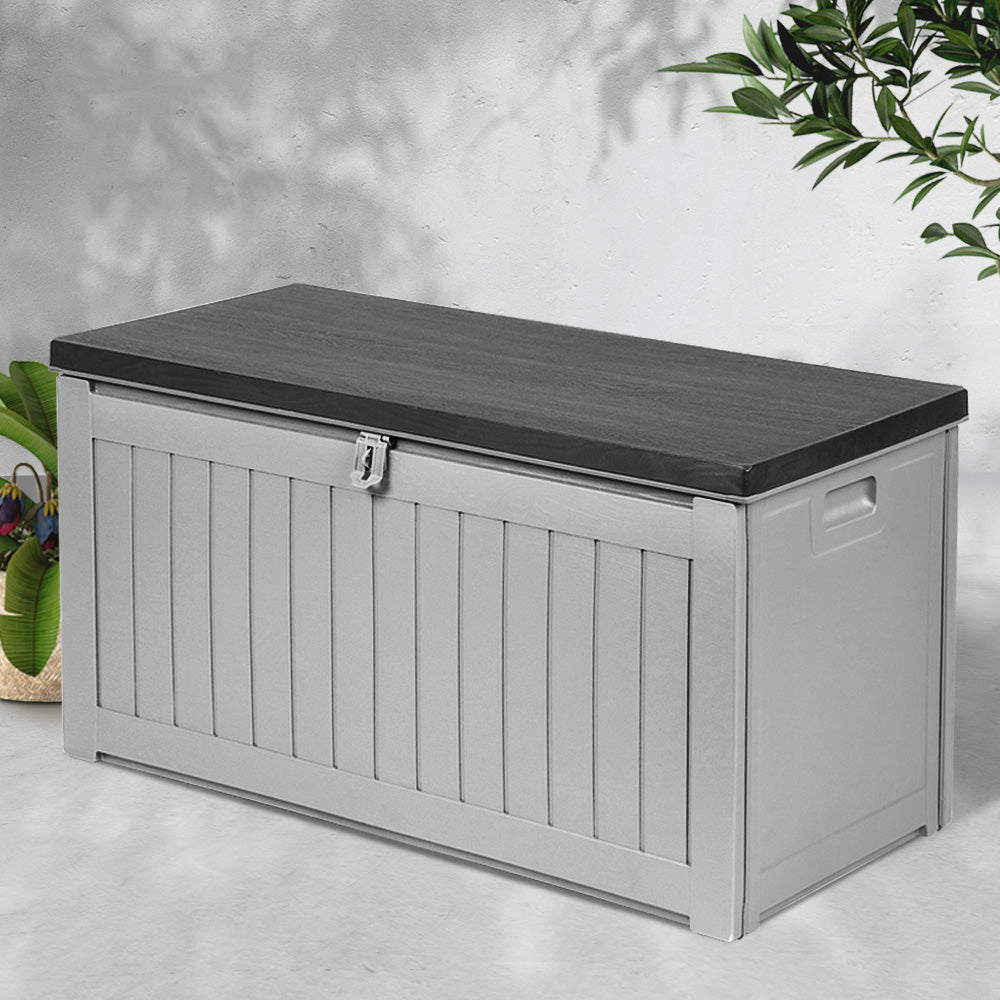 Outdoor Storage Box Bench Seat 190L - image7