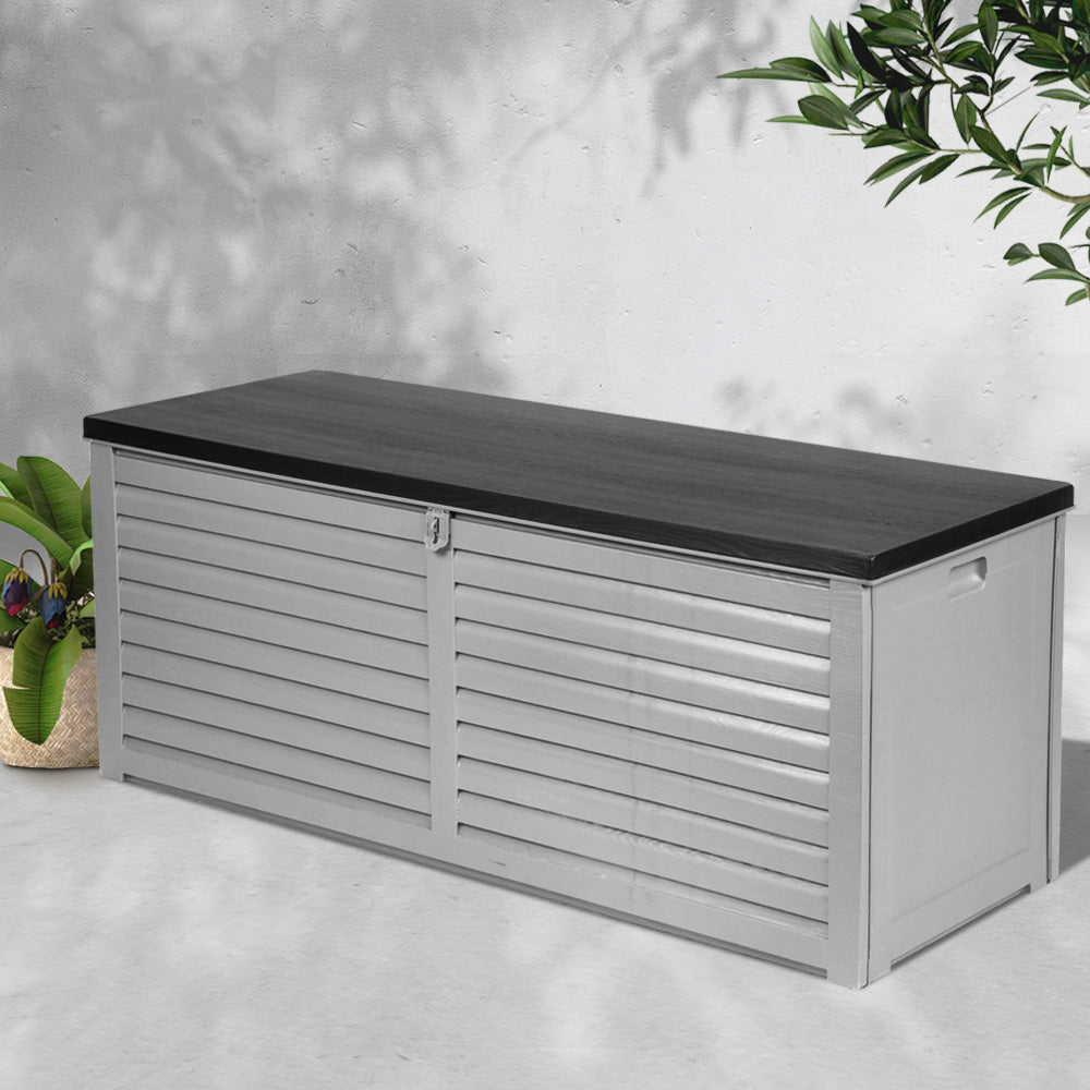 Outdoor Storage Box Bench Seat 390L - image7