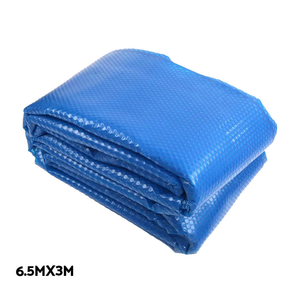 Aquabuddy 6.5x3m Pool Cover Rolloer Swimming Solar Blanket Covers Bubble Heater - image4