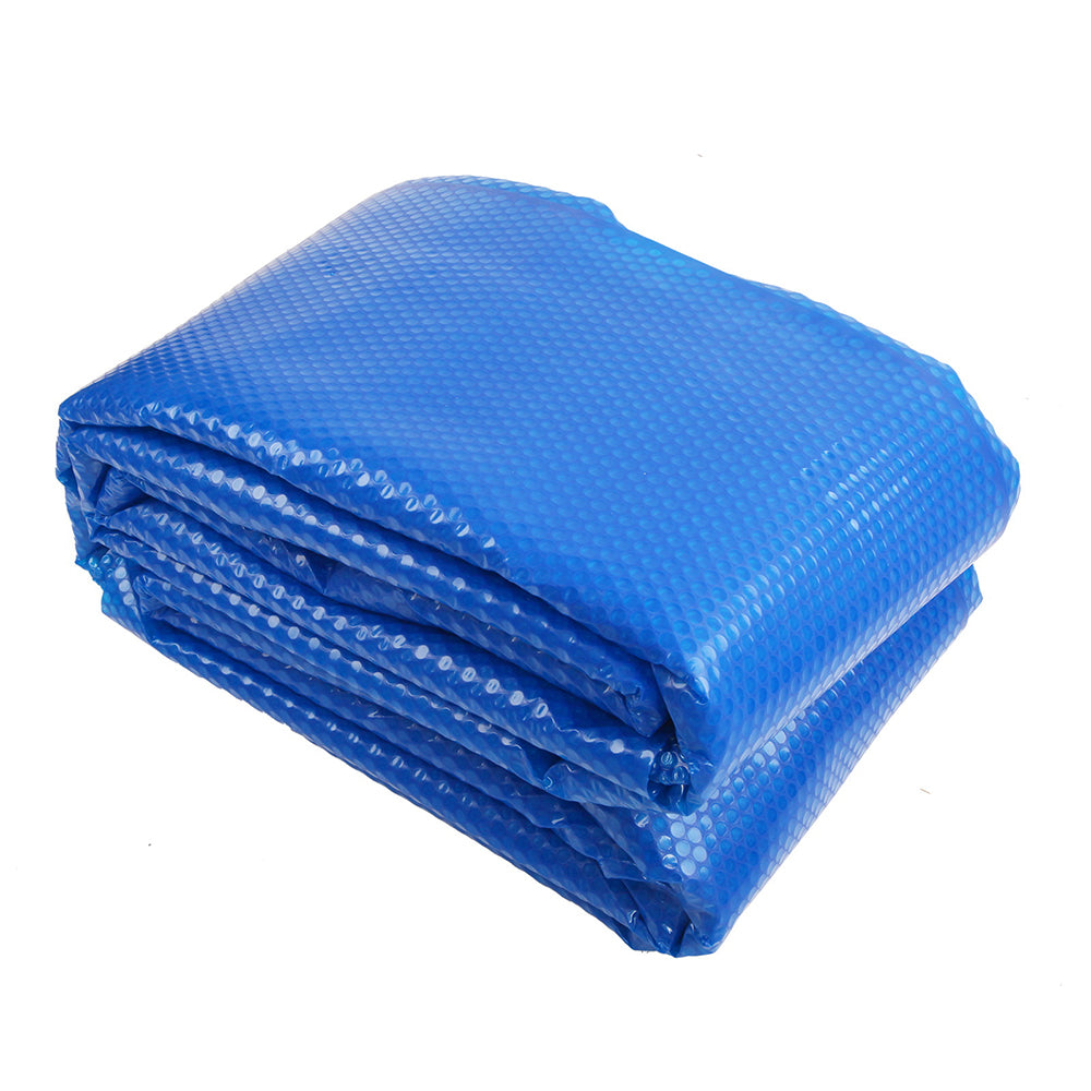 9.5M X5M Solar Swimming Pool Cover 400 Micron Outdoor Bubble Blanket - image3