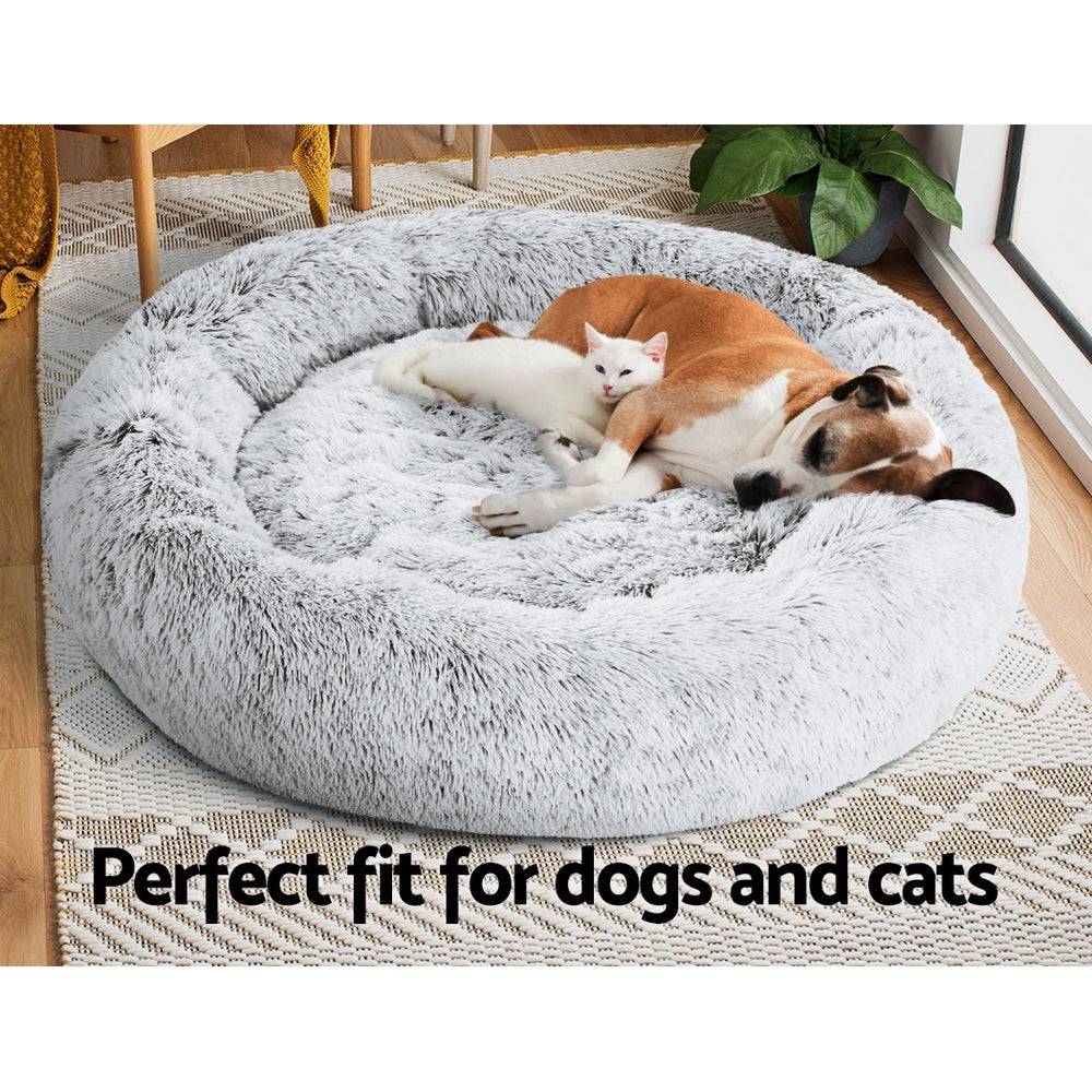 Dog Bed Pet Bed Cat Extra Large 110cm Charcoal - image7