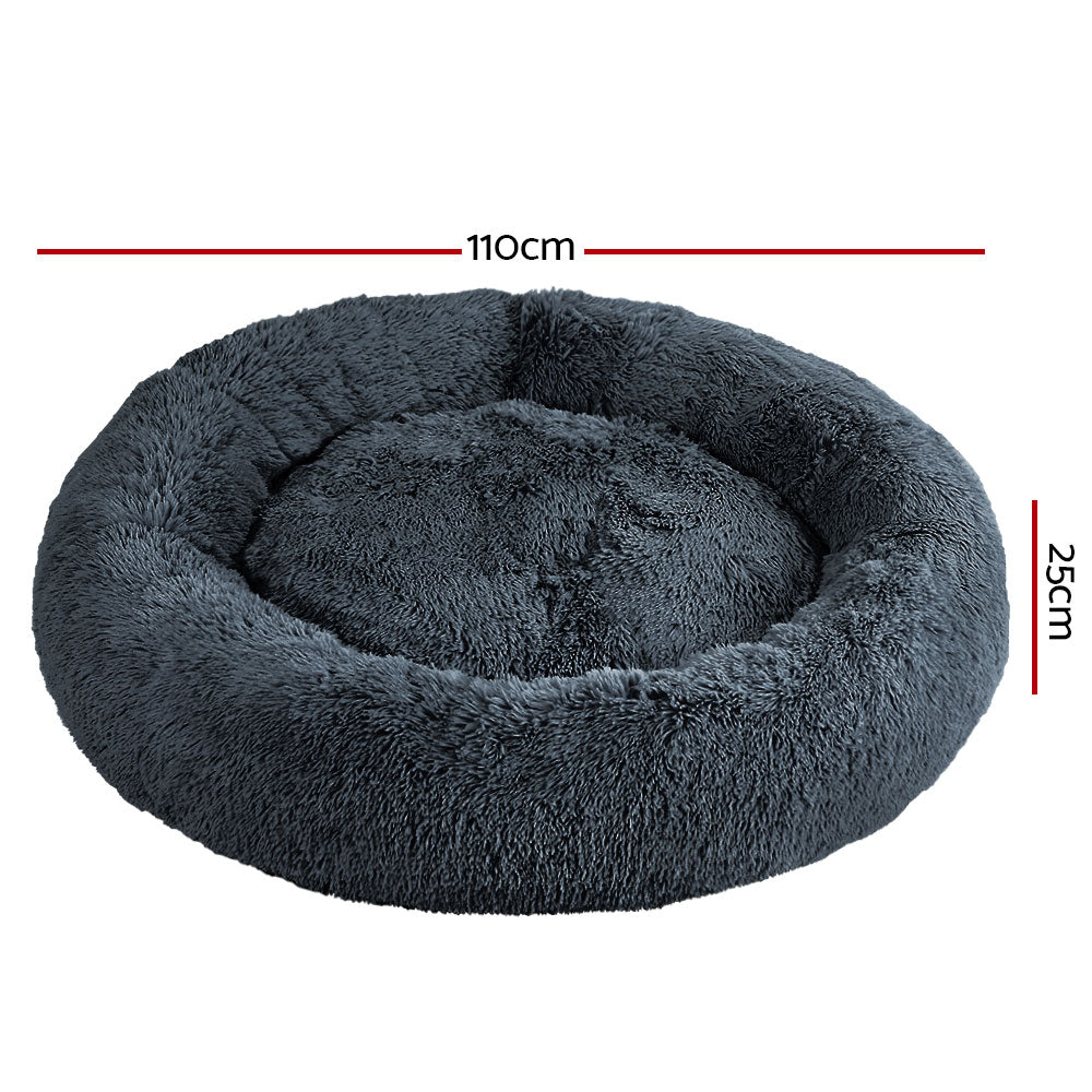 Pet Bed Dog Bed Cat Extra Large 110cm Sleeping Comfy Washable Calming - image2