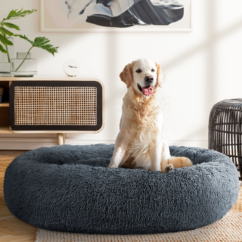 Pet Bed Dog Bed Cat Extra Large 110cm Sleeping Comfy Washable Calming - image8