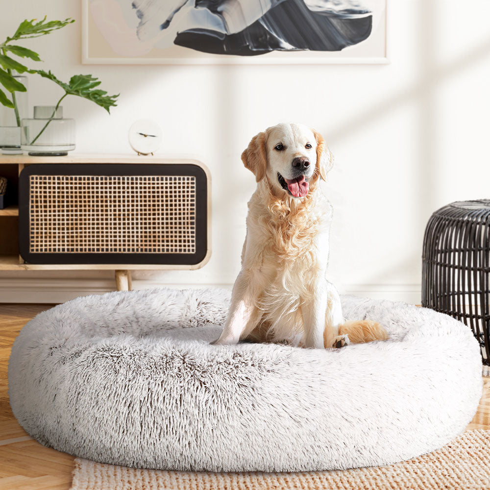 Pet Bed Dog Bed Cat Calming Extra Large 110cm Sleeping Comfy Washable - image8