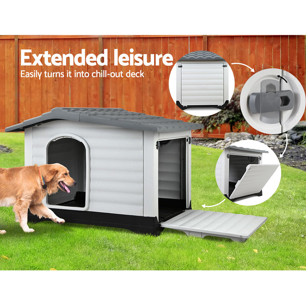 Extra Extra Large Pet Kennel - Grey - image5