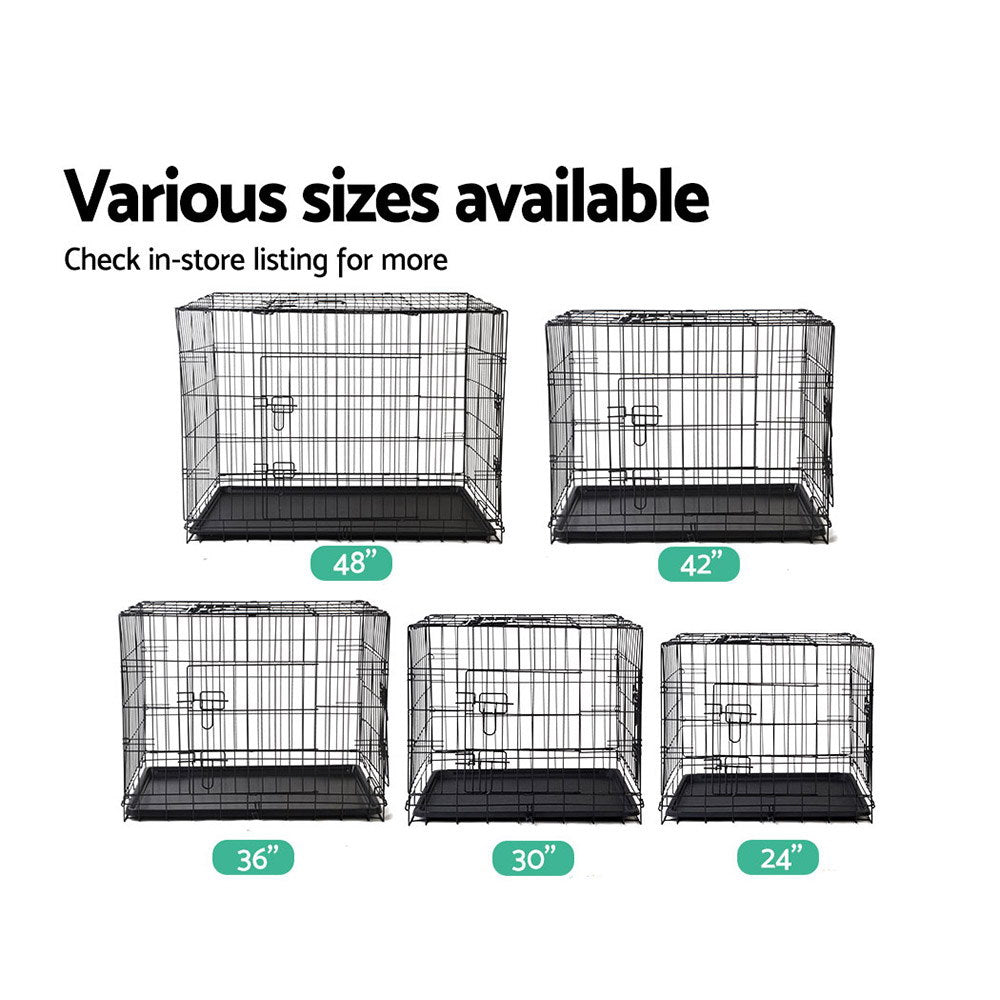 36inch Pet Cage - Black - image6