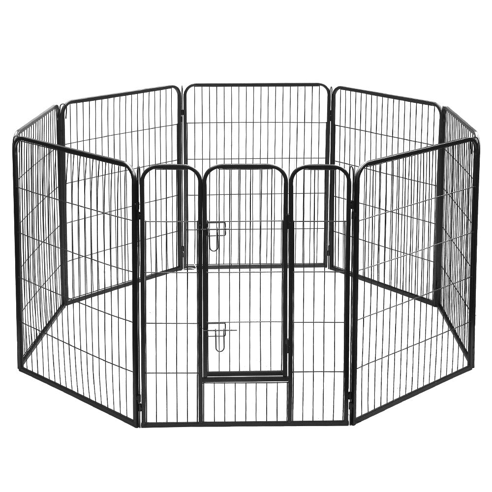 i.Pet Pet Playpen Dog Playpen 40" 8 Panel Puppy Enclosure Fence Cage - image1