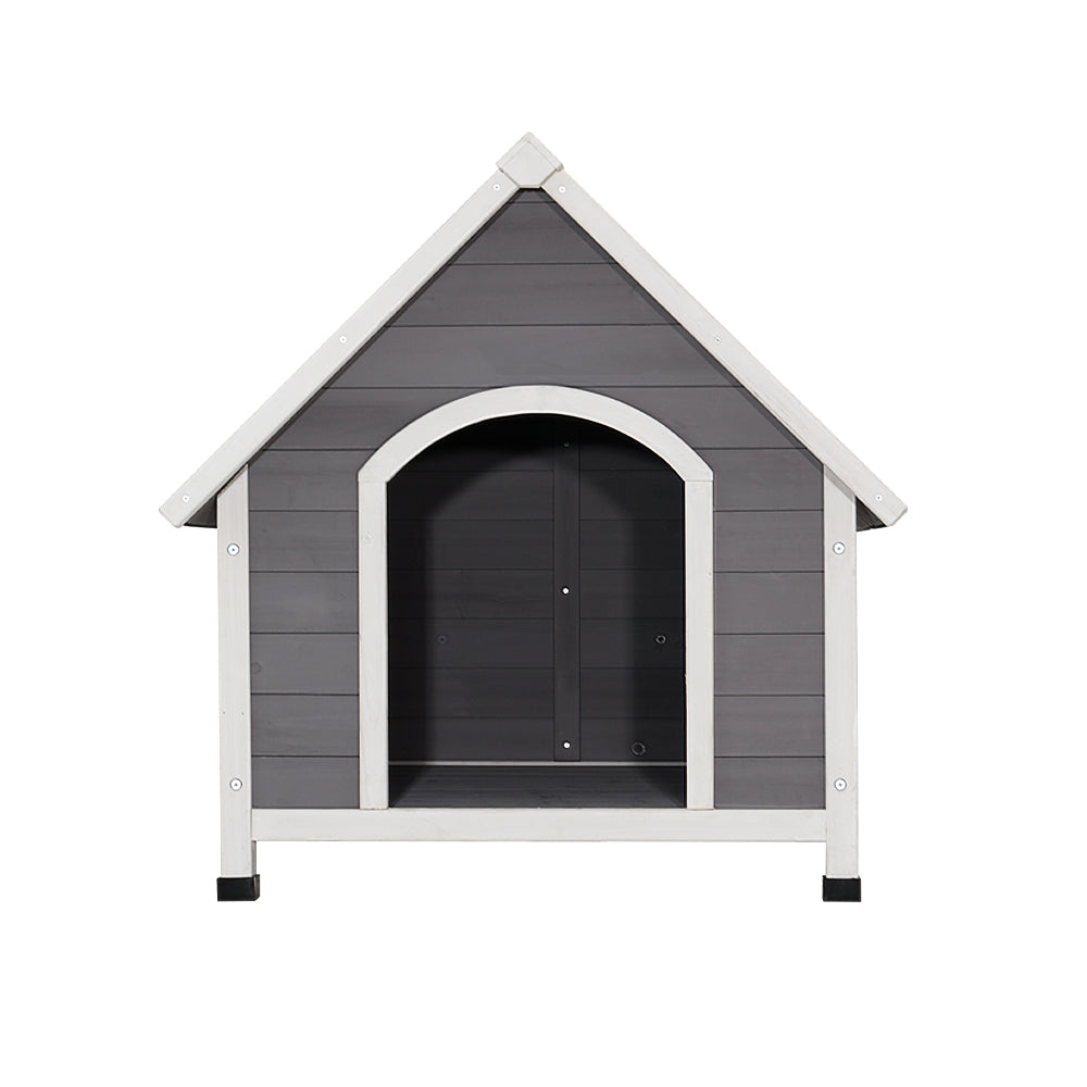 Dog Kennel Outdoor Wooden Indoor Puppy Pet House Weatherproof XL Large - image3