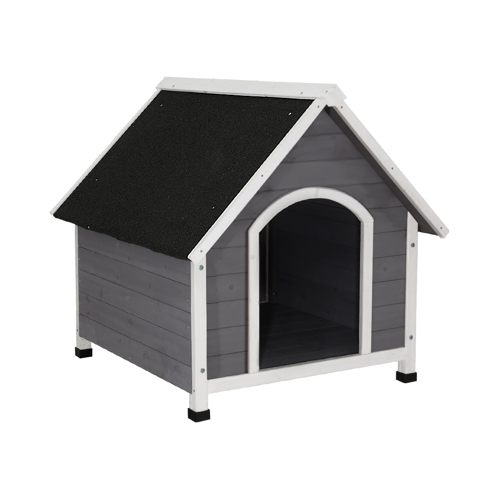 Dog Kennel House Wooden Outdoor Indoor Puppy Pet House Weatherproof Large - image1