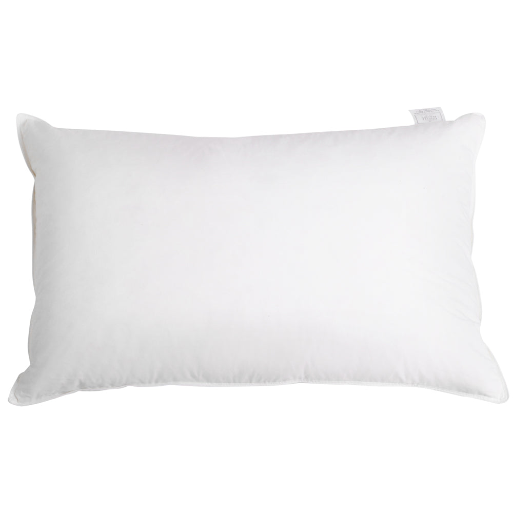 Bedding Set of 2 Goose Feather and Down Pillow - White - image5