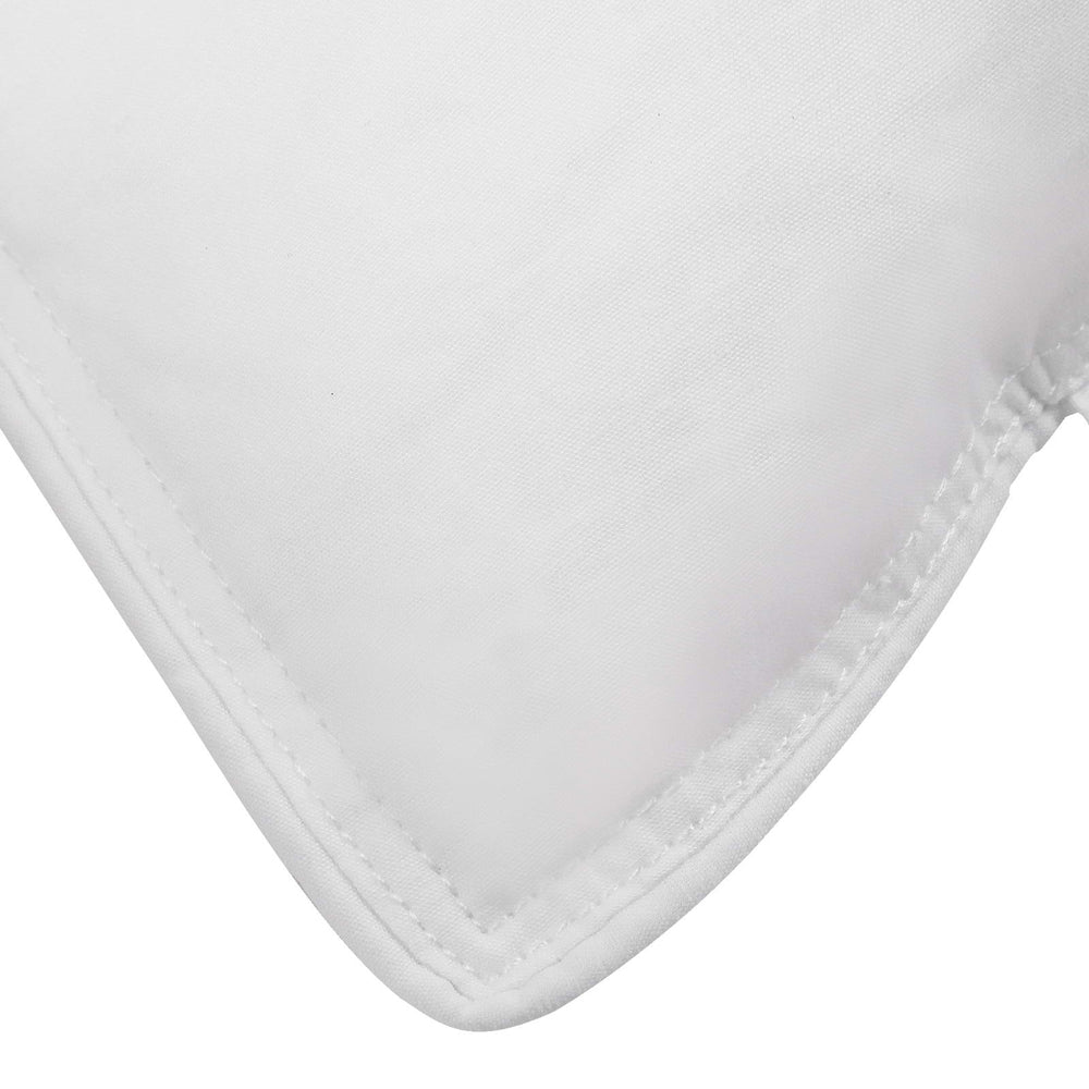 Bedding Set of 2 Goose Feather and Down Pillow - White - image7