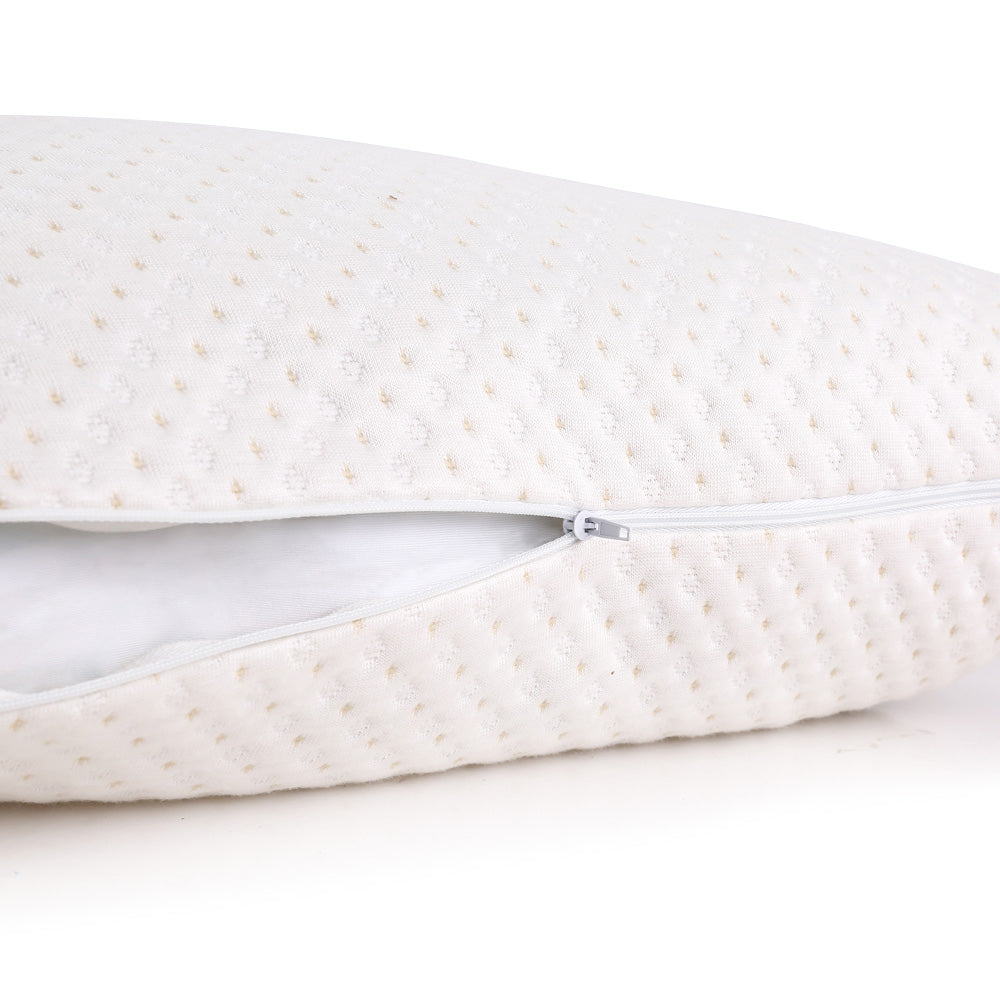 Bedding Set of 2 Single Bamboo Memory Foam Pillow - image5