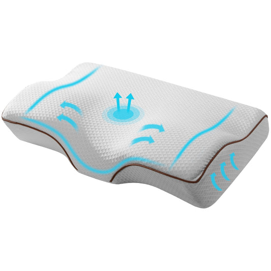Memory Foam Pillow Neck Pillows Contour Rebound Pain Relief Support - image1