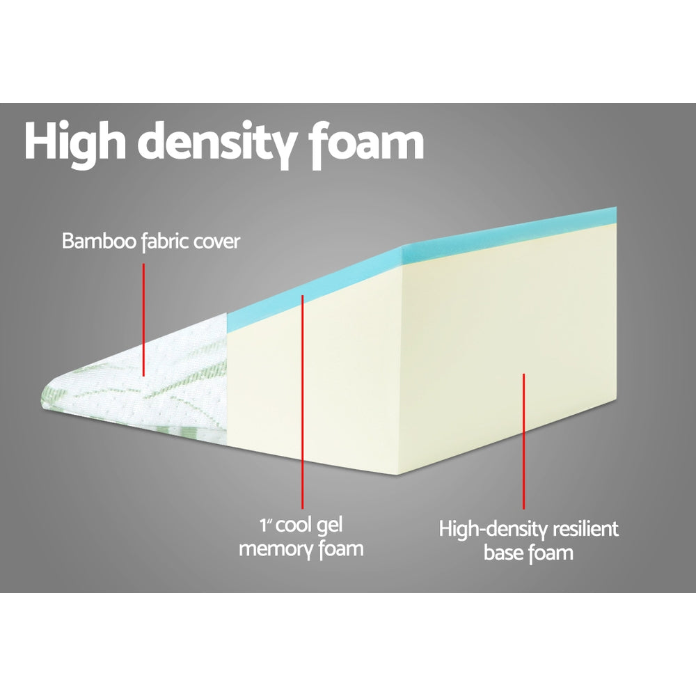 Bedding Foam Wedge Back Support Pillow - image4