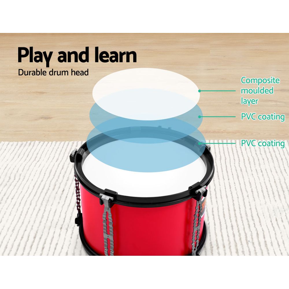Kids 7 Drum Set Junior Drums Kit Musical Play Toys Childrens Mini Big Band - image4