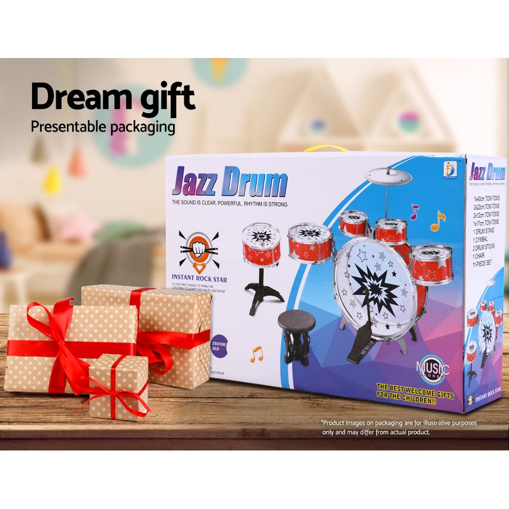 11 Piece Kids Drum Set - image6