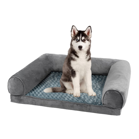Pet Bed Sofa Dog Beds Bedding Soft Warm Mattress Cushion Pillow Mat Plush XL - image1