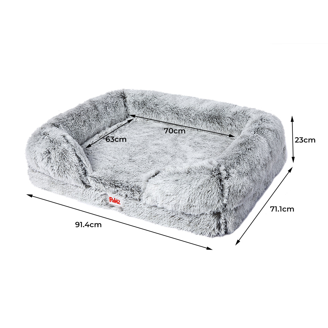 Pet Bed Orthopedic Sofa Dog Beds Bedding Soft Warm Mat Mattress Cushion M - image3
