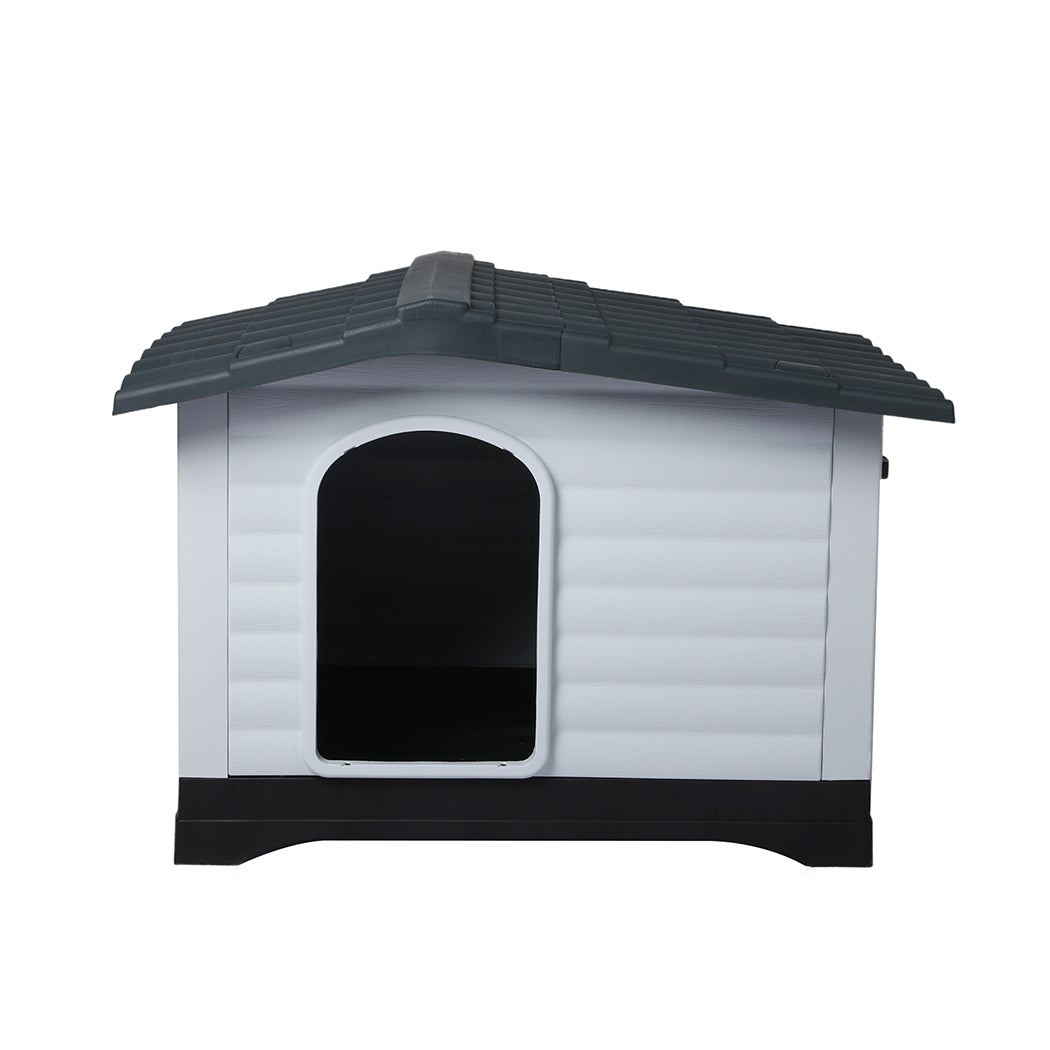 Dog Kennel Outdoor Indoor Pet Plastic Garden Large House Weatherproof Outside - image2