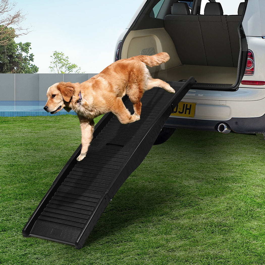 Dog Ramp Pet Car Suv Travel Stair Step Foldable Portable Lightweight Ladder - image8