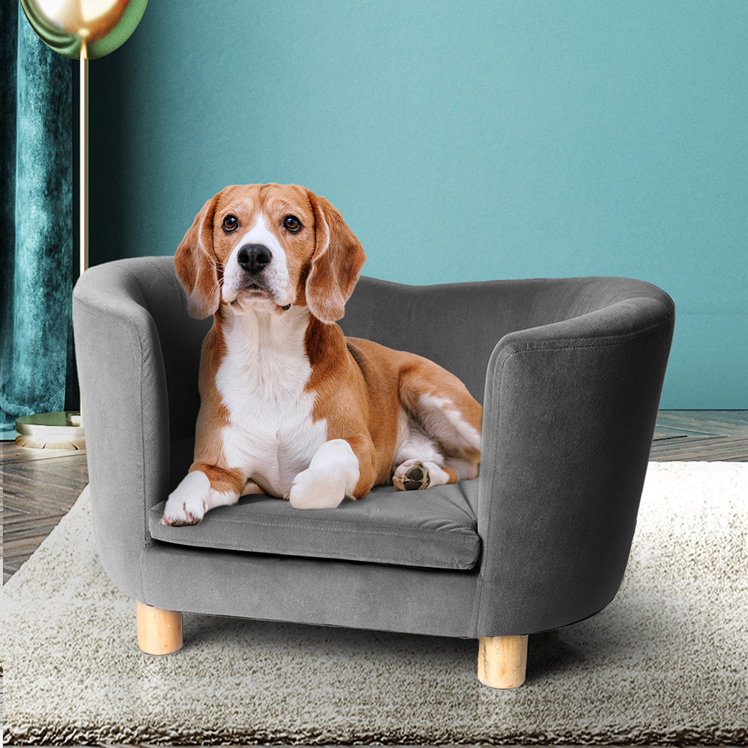 Luxury Elevated Sofa Anti-slip Raised Dog Cat Beds Couch Kitten Lounge - image7