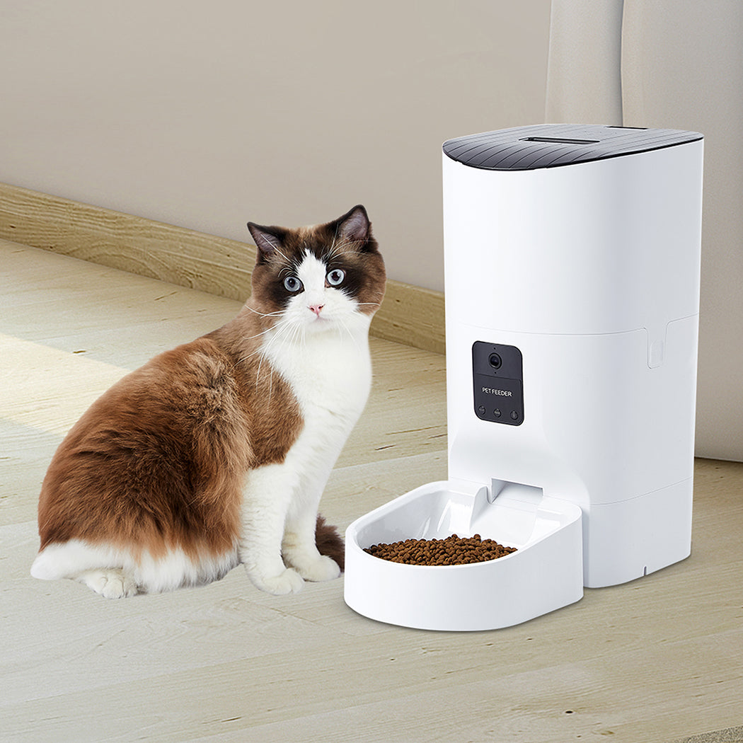 Auto Feeder Pet Automatic Camera Cat Dog Smart Hd Wifi App Food Dispenser - image8