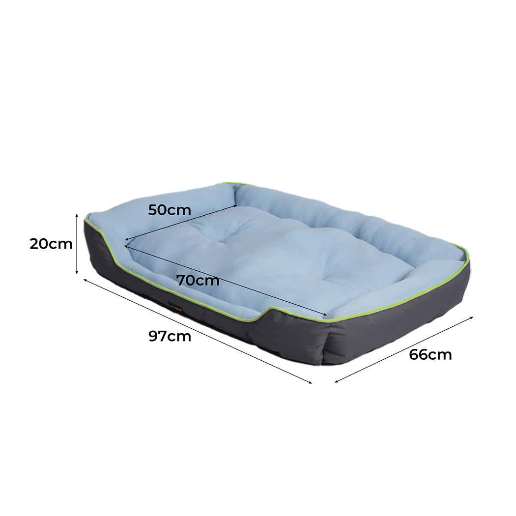 Pet Cooling Bed Sofa Mat Bolster Insect Prevention Summer L - image3