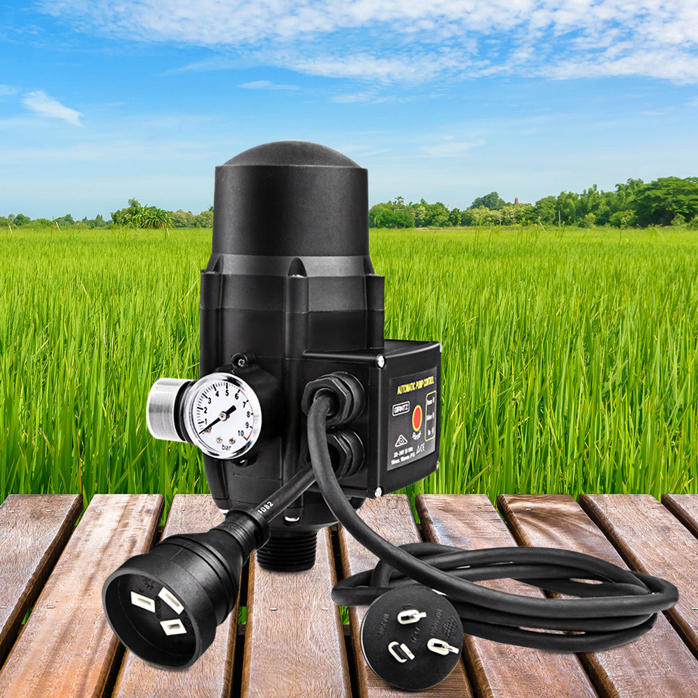 Adjustable Automatic Electronic Water Pump Controller - Black - image7