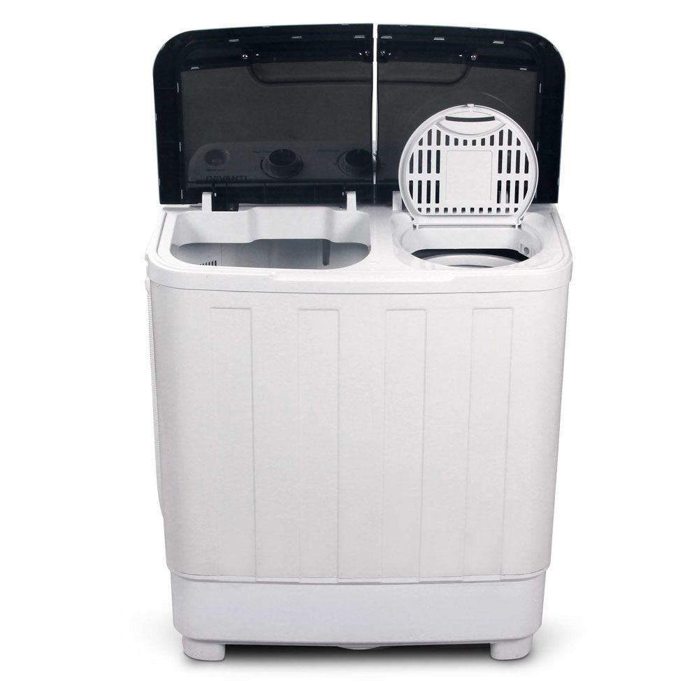 5KG Mini Portable Washing Machine - White - image4