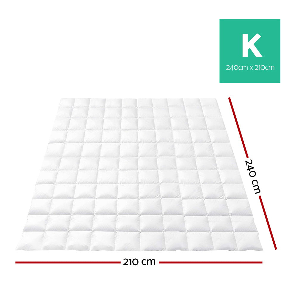 Bedding King Size Goose Down Quilt - image2