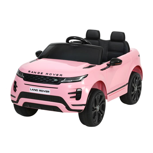 Kids Ride On Car Licensed Land Rover 12V Electric Car Toys Battery Remote Pink - image1