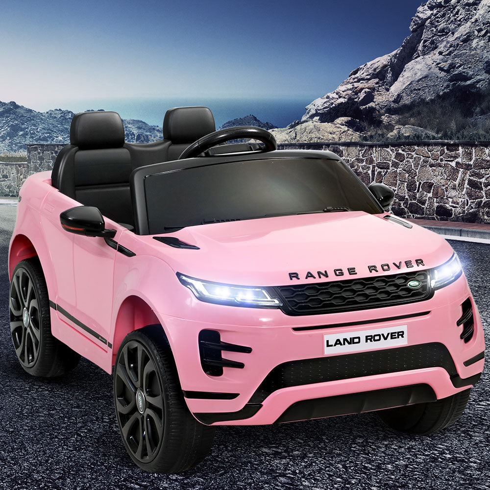 Kids Ride On Car Licensed Land Rover 12V Electric Car Toys Battery Remote Pink - image7