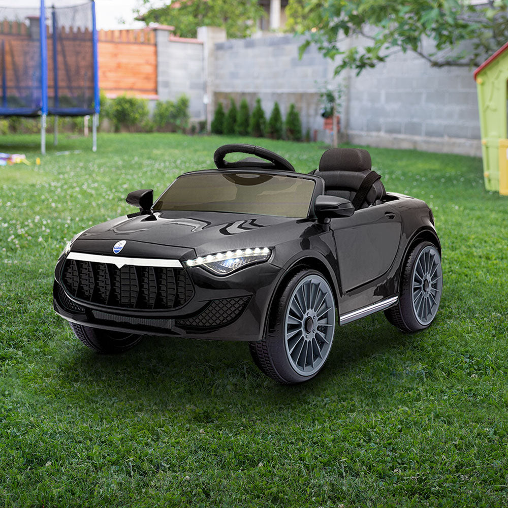 Rigo Kids Ride On Car Electric Toys 12V Battery Remote Control Black MP3 LED - image9