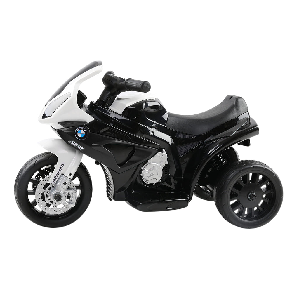 Kids Ride On Motorbike BMW Licensed S1000RR Motorcycle Car Black - image3