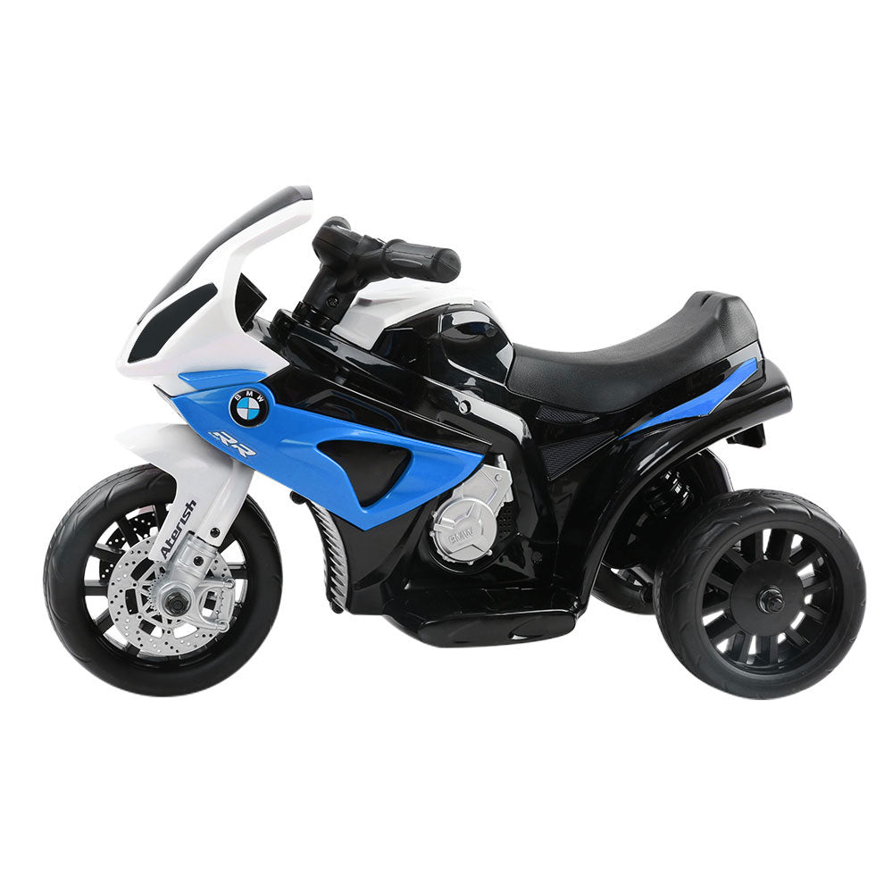 Kids Ride On Motorbike BMW Licensed S1000RR Motorcycle Car Blue - image4