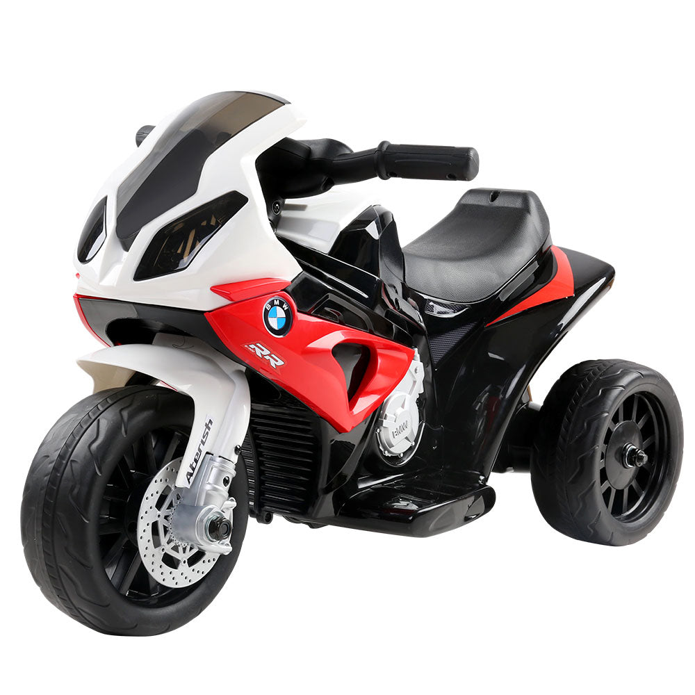 Kids Ride On Motorbike BMW Licensed S1000RR Motorcycle Car Red - image1