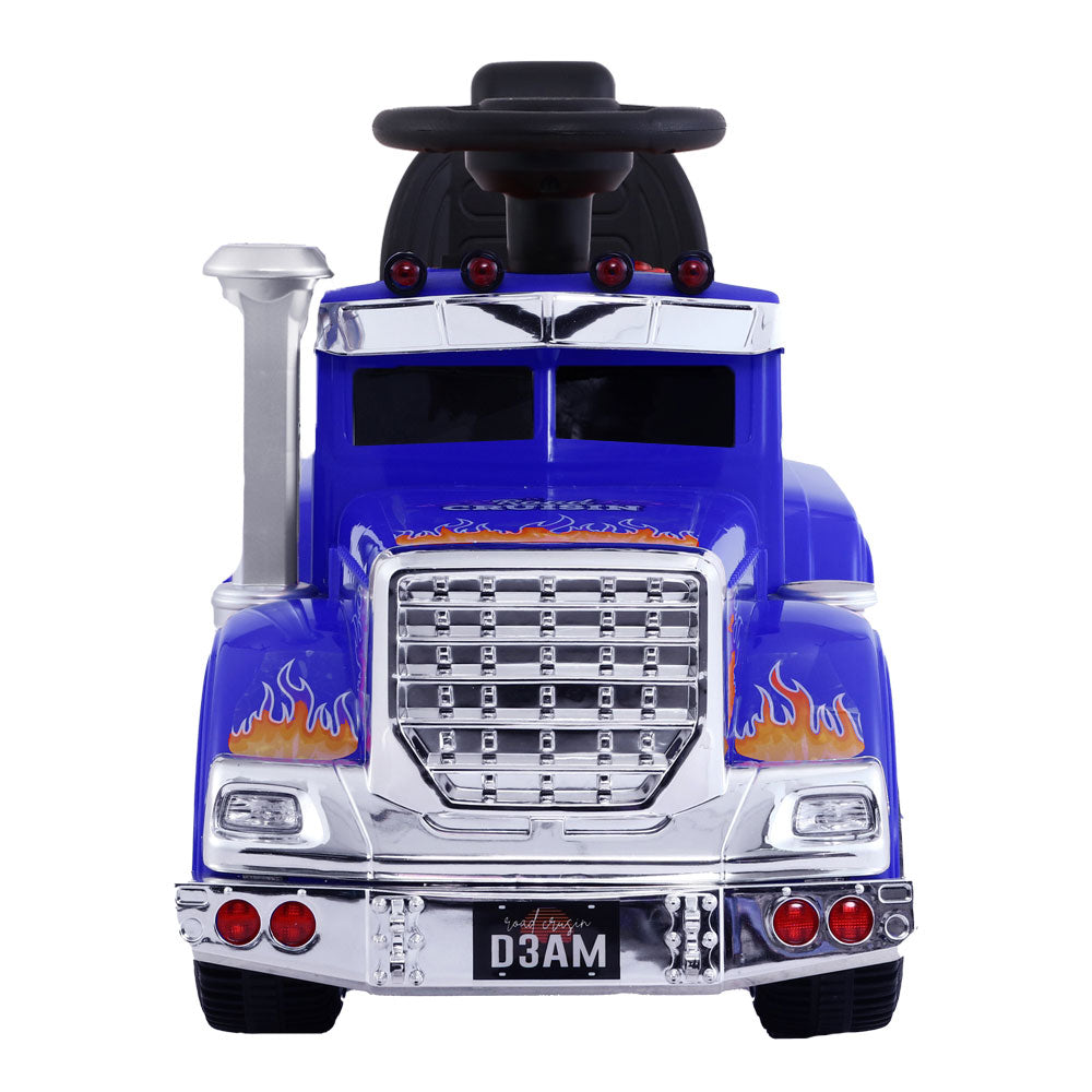 Ride On Cars Kids Electric Toys Car Battery Truck Childrens Motorbike Toy Rigo Blue - image3