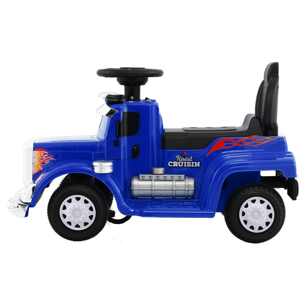 Ride On Cars Kids Electric Toys Car Battery Truck Childrens Motorbike Toy Rigo Blue - image4