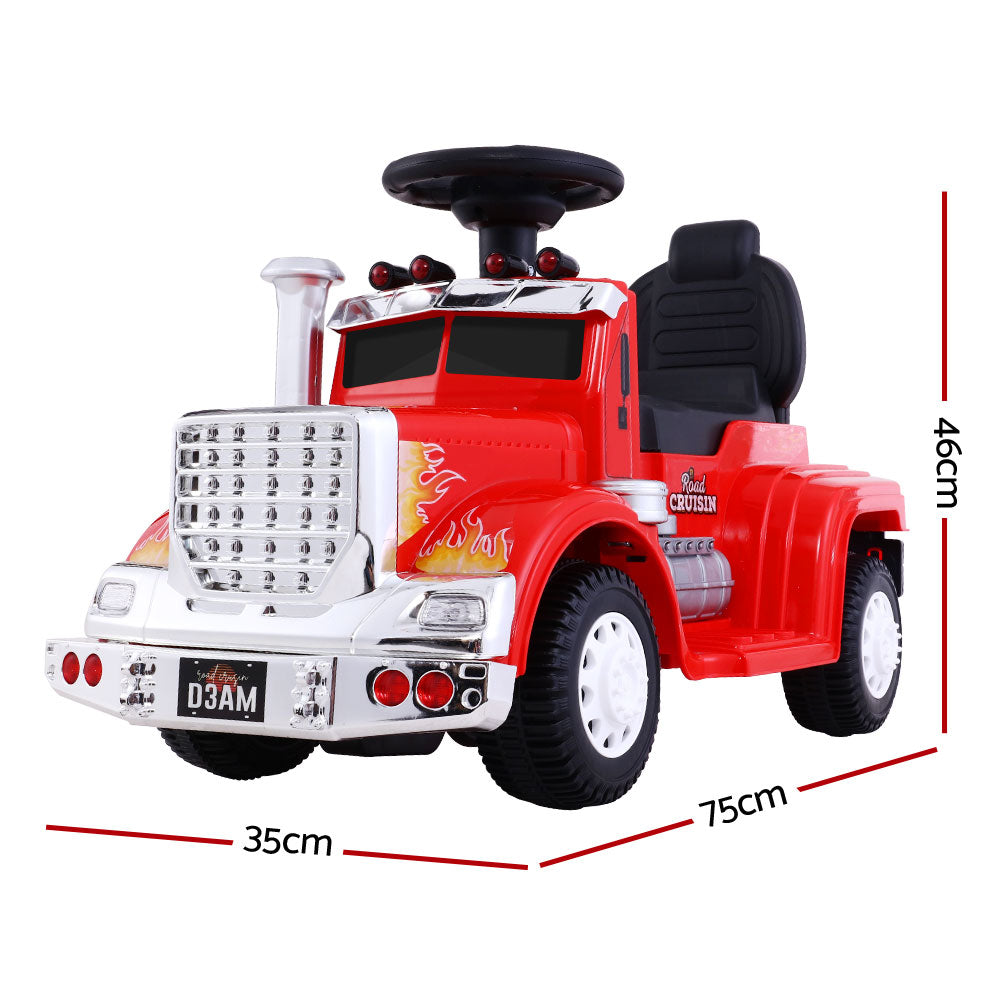 Ride On Cars Kids Electric Toys Car Battery Truck Childrens Motorbike Toy Rigo Red - image2