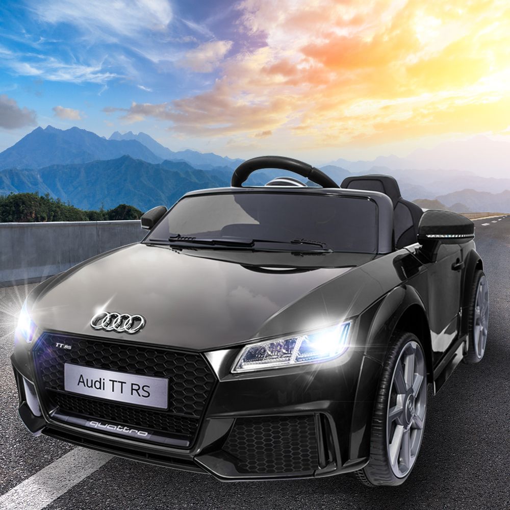 Kids Ride On Car Audi Licensed TT RS Black - image7