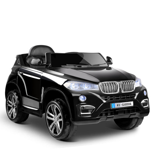 Kids Ride On Car BMW X5 Inspired Electric 12V Black - image1