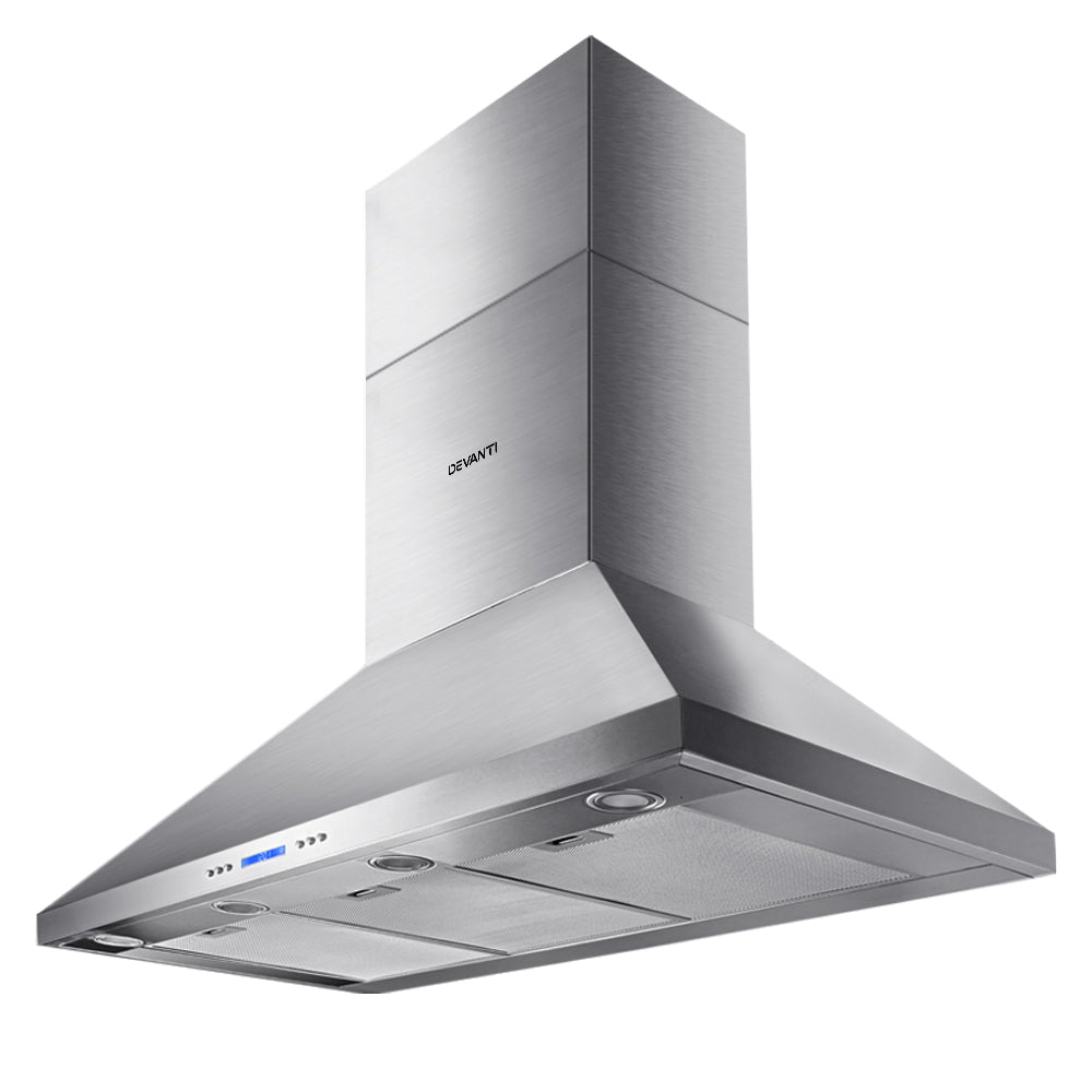 1200mm Commercial BBQ Rangehood - Silver - image1