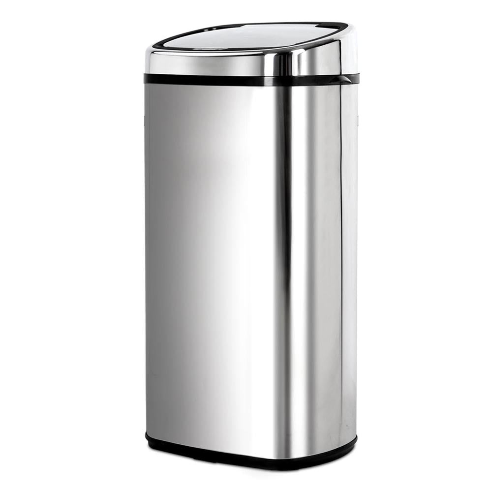 68L Stainless Steel Motion Sensor Rubbish Bin - image3