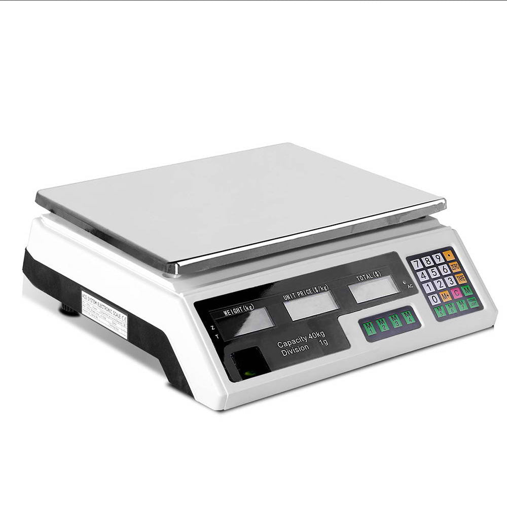 40KG Digital Kitchen Scale Electronic Scales Shop Market Commercial - image1